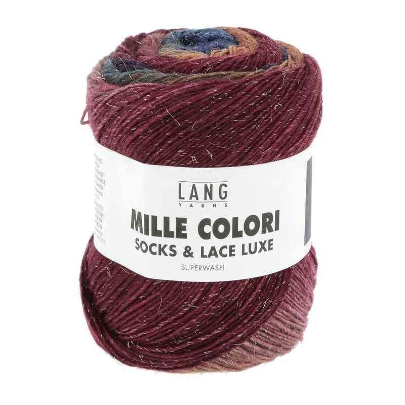 calzini lang filati mille colori e pizzo di lusso