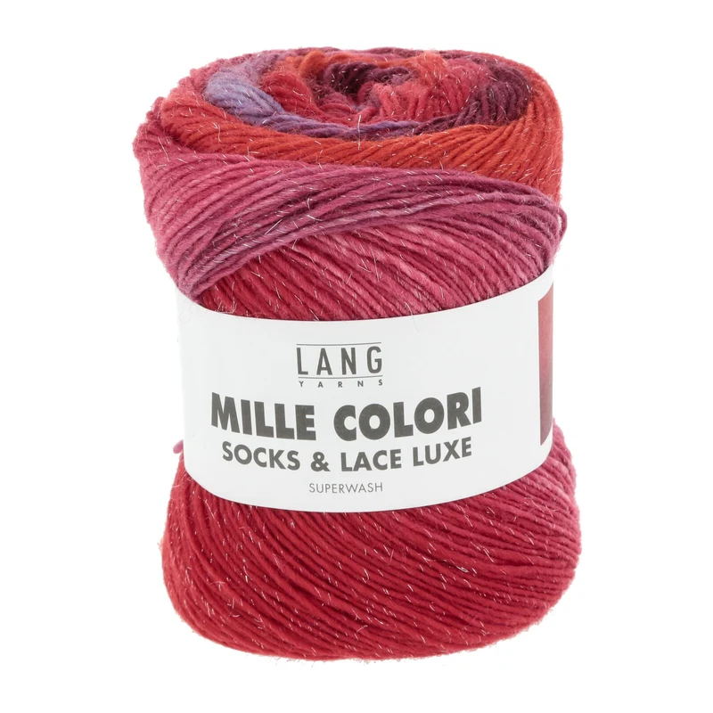 calzini lang filati mille colori e pizzo di lusso