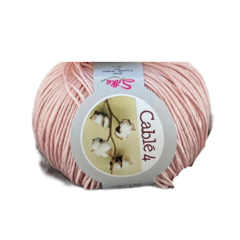 COTONE PER UNCINETTO CABLÉ 4 100 GR MADE ITALY COTONE PER COSTUMI VARI COLORI (IL COSTO EQUIVALE A UN SOLO GOMITOLO DA 100 GR)