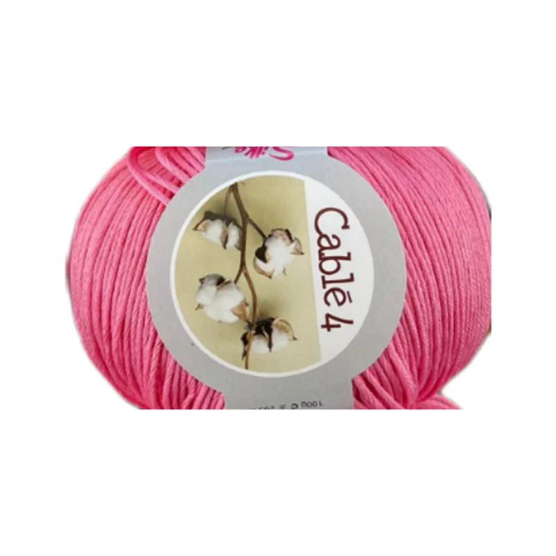 COTONE PER UNCINETTO CABLÉ 4 100 GR MADE ITALY COTONE PER COSTUMI VARI COLORI (IL COSTO EQUIVALE A UN SOLO GOMITOLO DA 100 GR)