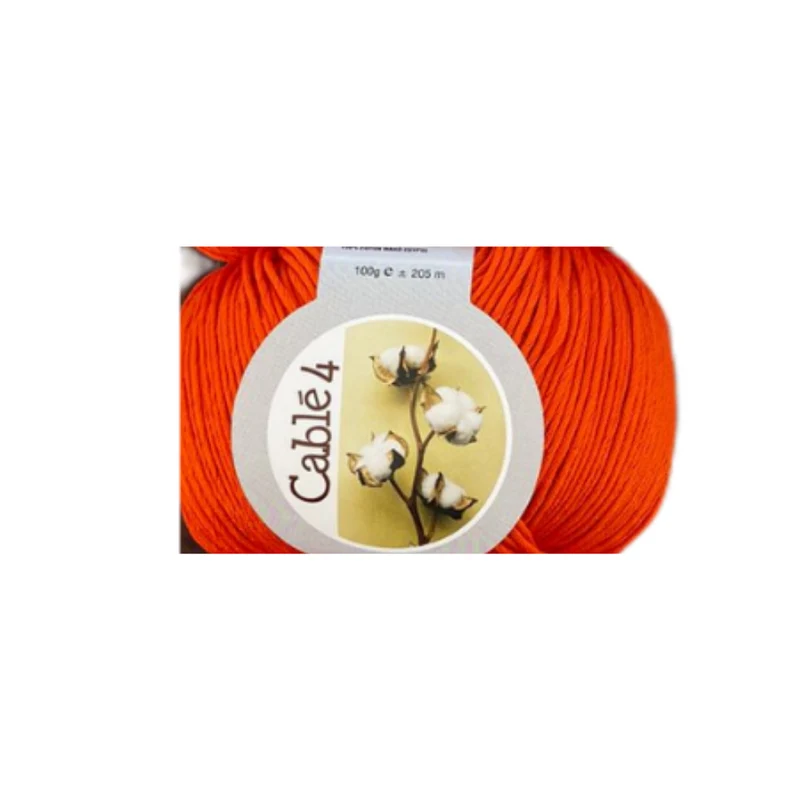 COTONE PER UNCINETTO CABLÉ 4 100 GR MADE ITALY COTONE PER COSTUMI VARI COLORI (IL COSTO EQUIVALE A UN SOLO GOMITOLO DA 100 GR)