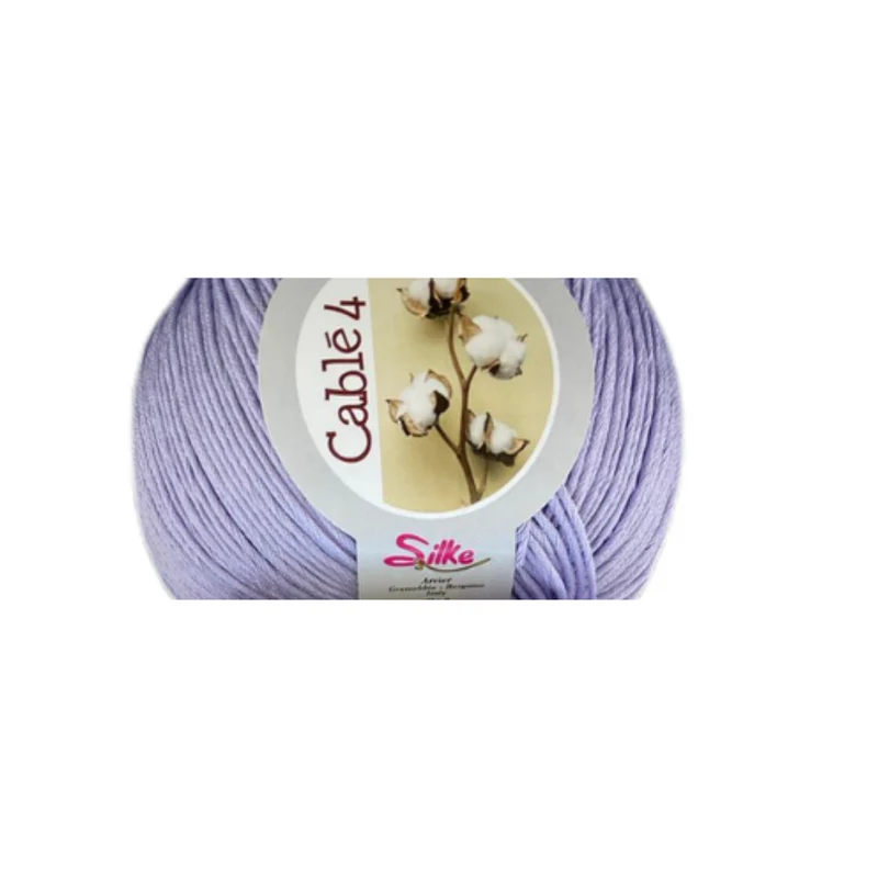 COTONE PER UNCINETTO CABLÉ 4 100 GR MADE ITALY COTONE PER COSTUMI VARI COLORI (IL COSTO EQUIVALE A UN SOLO GOMITOLO DA 100 GR)
