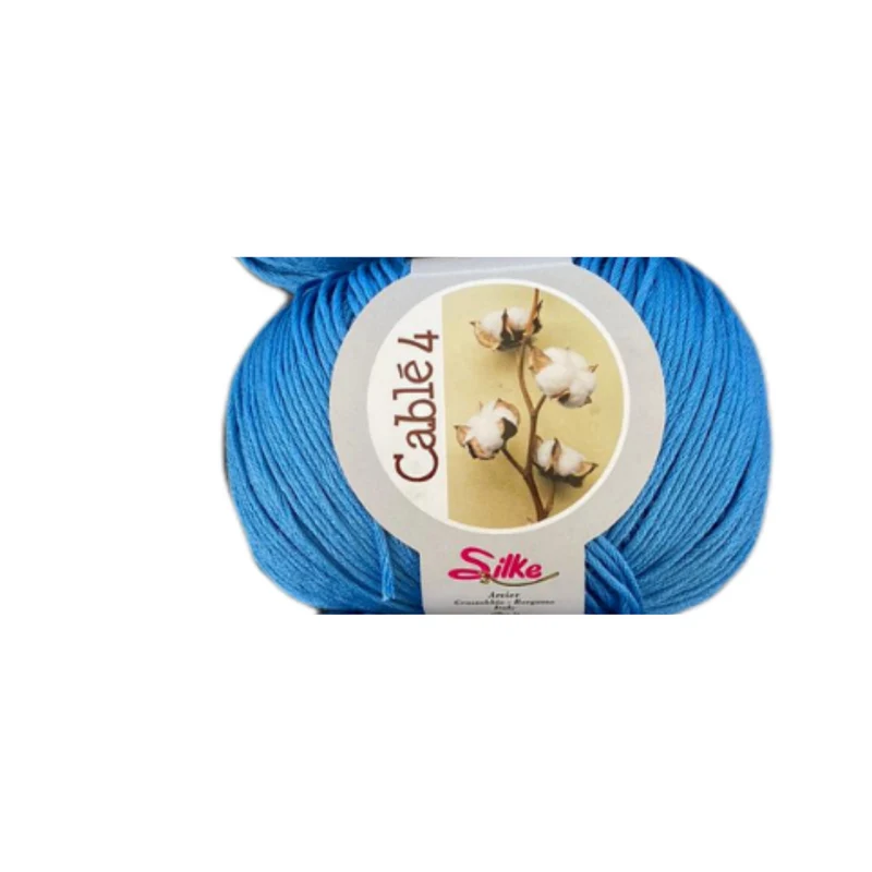 COTONE PER UNCINETTO CABLÉ 4 100 GR MADE ITALY COTONE PER COSTUMI VARI COLORI (IL COSTO EQUIVALE A UN SOLO GOMITOLO DA 100 GR)