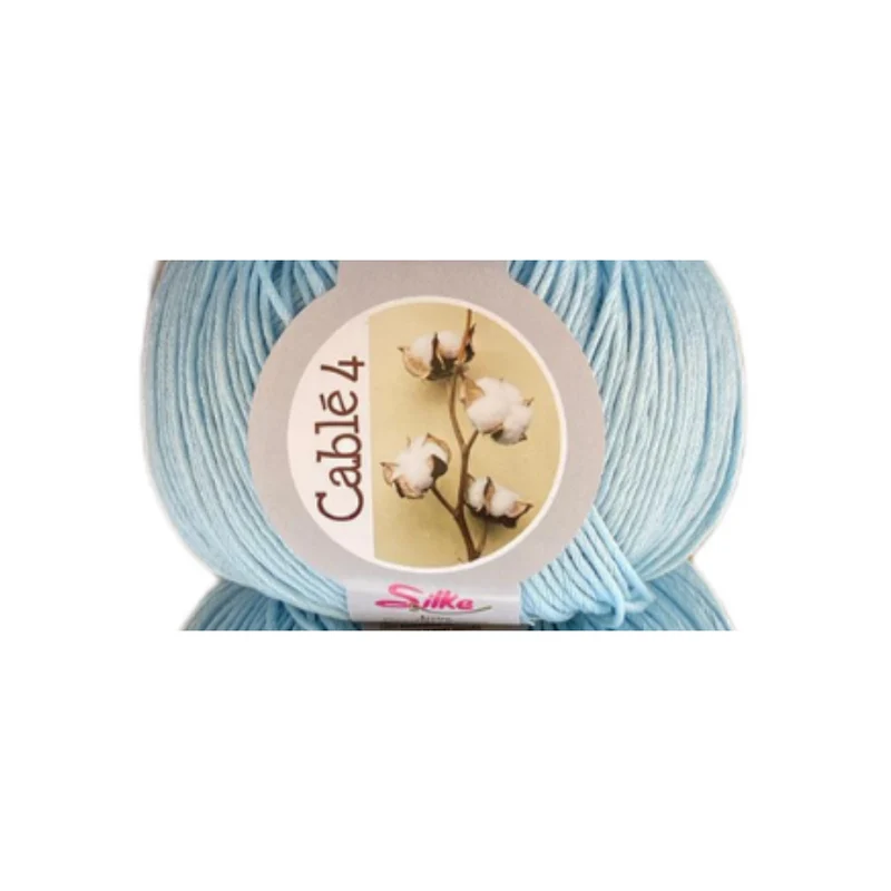 COTONE PER UNCINETTO CABLÉ 4 100 GR MADE ITALY COTONE PER COSTUMI VARI COLORI (IL COSTO EQUIVALE A UN SOLO GOMITOLO DA 100 GR)