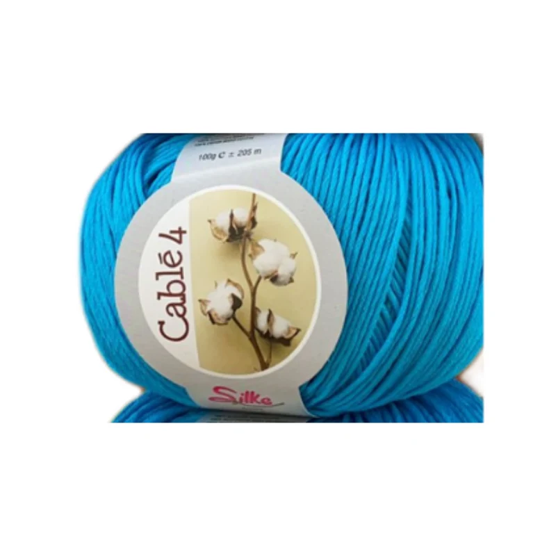 COTONE PER UNCINETTO CABLÉ 4 100 GR MADE ITALY COTONE PER COSTUMI VARI COLORI (IL COSTO EQUIVALE A UN SOLO GOMITOLO DA 100 GR)