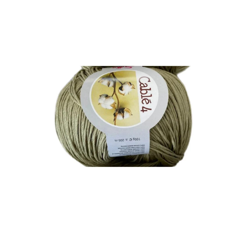 COTONE PER UNCINETTO CABLÉ 4 100 GR MADE ITALY COTONE PER COSTUMI VARI COLORI (IL COSTO EQUIVALE A UN SOLO GOMITOLO DA 100 GR)
