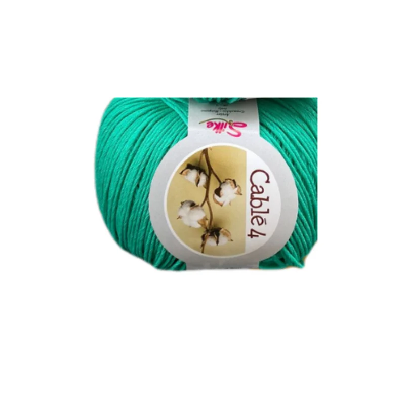 COTONE PER UNCINETTO CABLÉ 4 100 GR MADE ITALY COTONE PER COSTUMI VARI COLORI (IL COSTO EQUIVALE A UN SOLO GOMITOLO DA 100 GR)