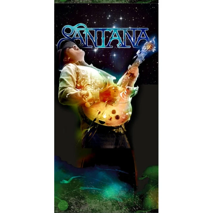 Santana - Guitar Heaven Silk Scarf