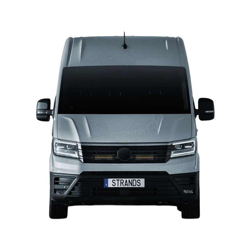 Kit griglia con barra luminosa Strands Twin 12" Siberia XPA per VW Crafter 2017+