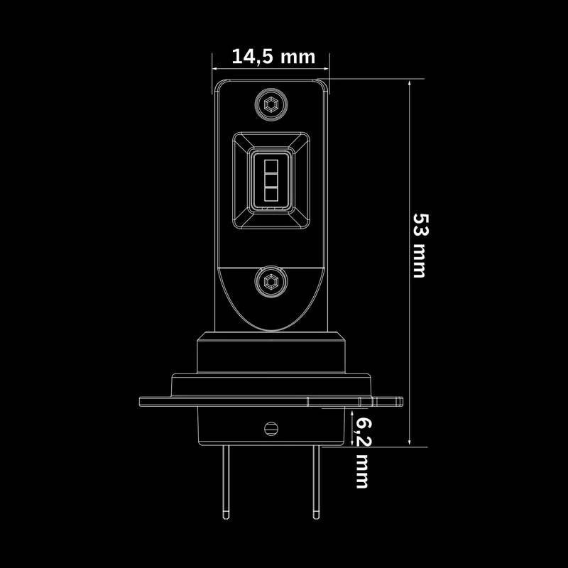 Lampadine LED Strands Big Energy senza ventola / H7