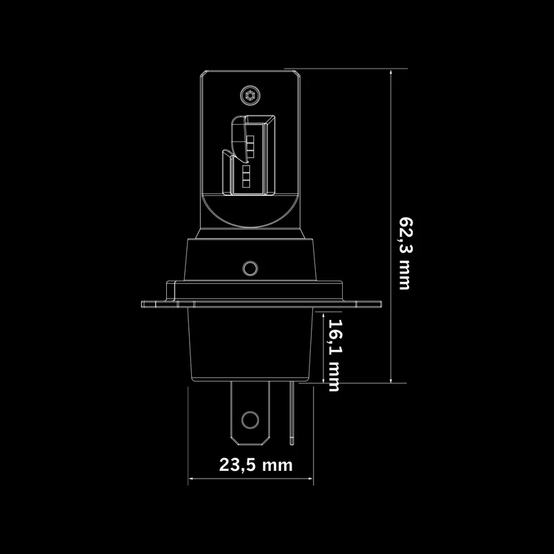 Lampadine LED Strands Big Energy senza ventola / H4