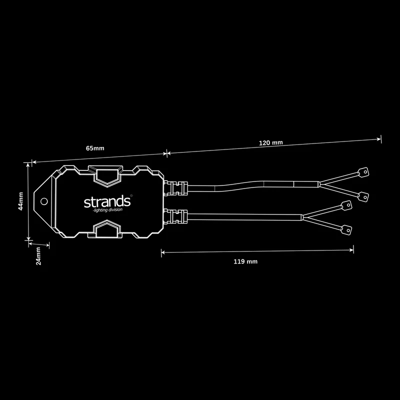 Decoder CANBUS Strands Big Energy per lampadine LED H1 e H3