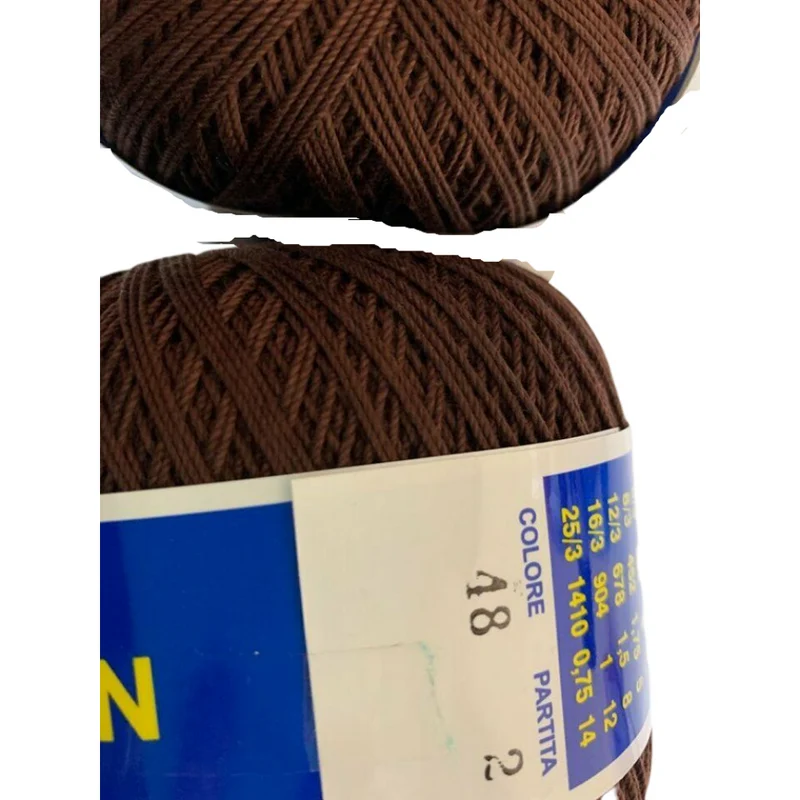 COTONE PER UNCINETTO NUMERO N° 5-100 GRAMMI FILO DI SCOZIA( SONO 282 MT.) TINTA UNITA E SFUMATO PER ALTRE QUANTITÀ CONTATTATEMI