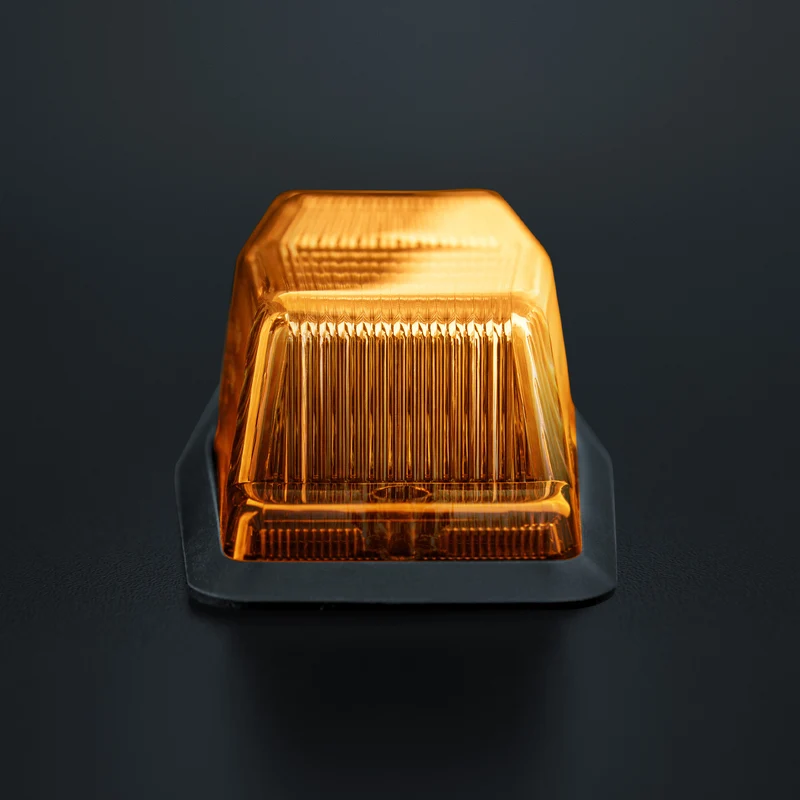 Lampada a LED Strands a doppio bruciatore con strobo e lente ambrata