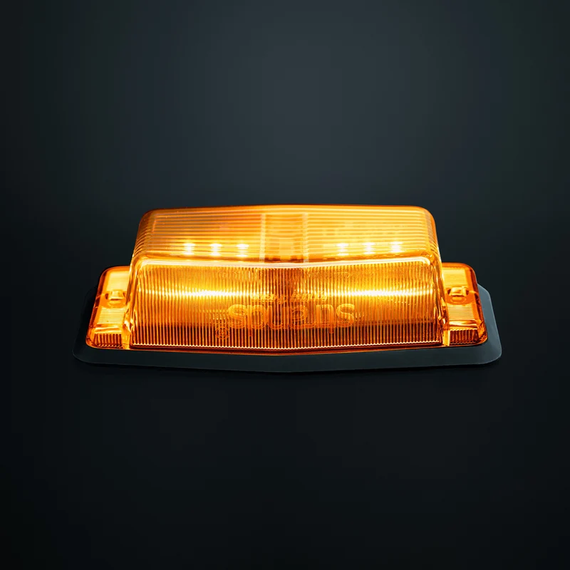 Lampada a LED Strands a doppio bruciatore con strobo e lente ambrata
