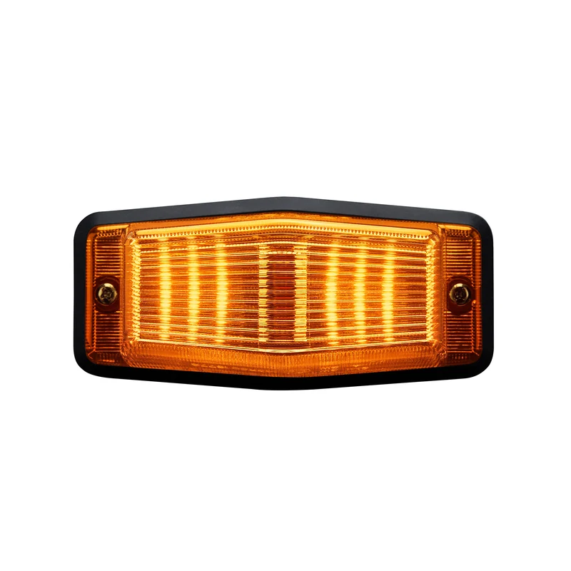 Lampada a LED Strands a doppio bruciatore con strobo e lente ambrata