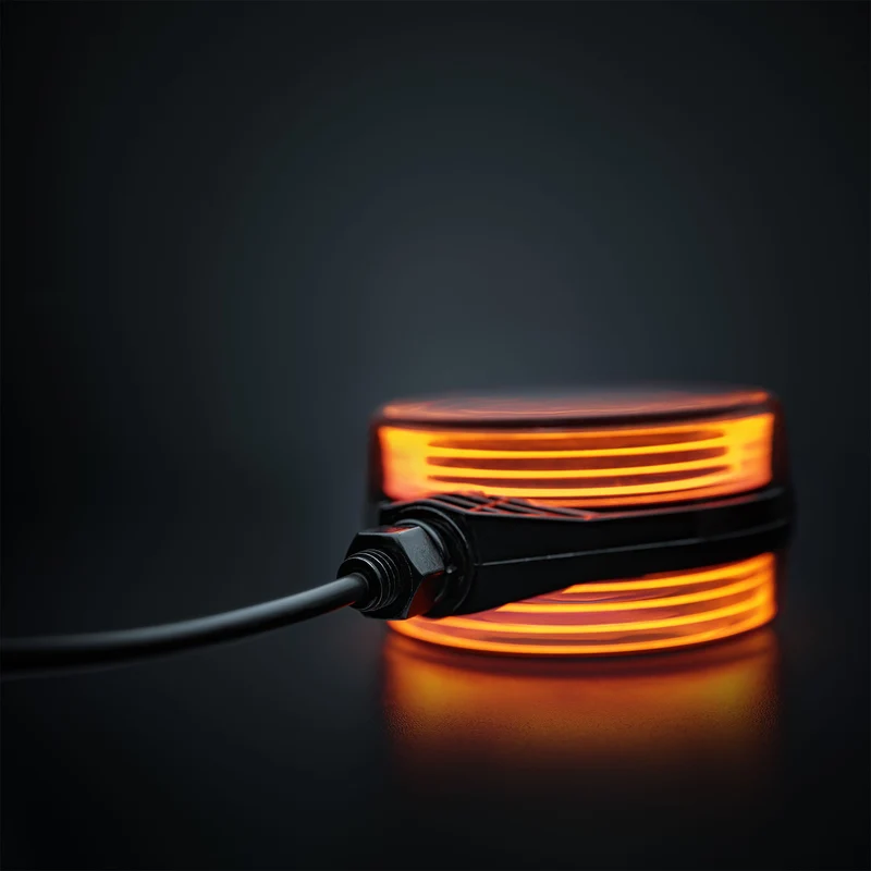 Strands FOR9T Luce a forma di lecca-lecca spagnolo / LED ambra, bianchi e rossi