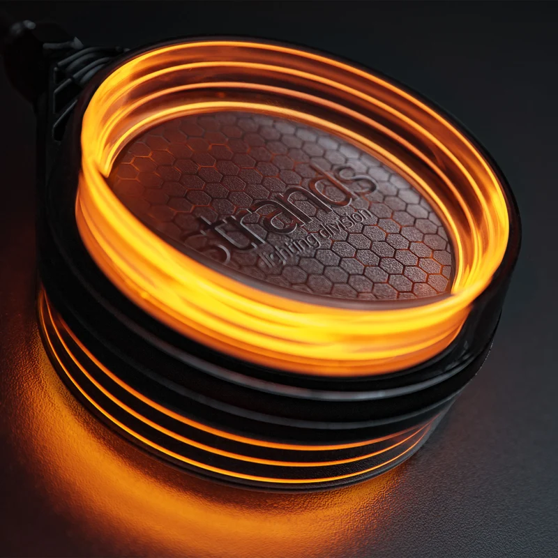 Strands FOR9T Luce a forma di lecca-lecca spagnolo / LED ambra