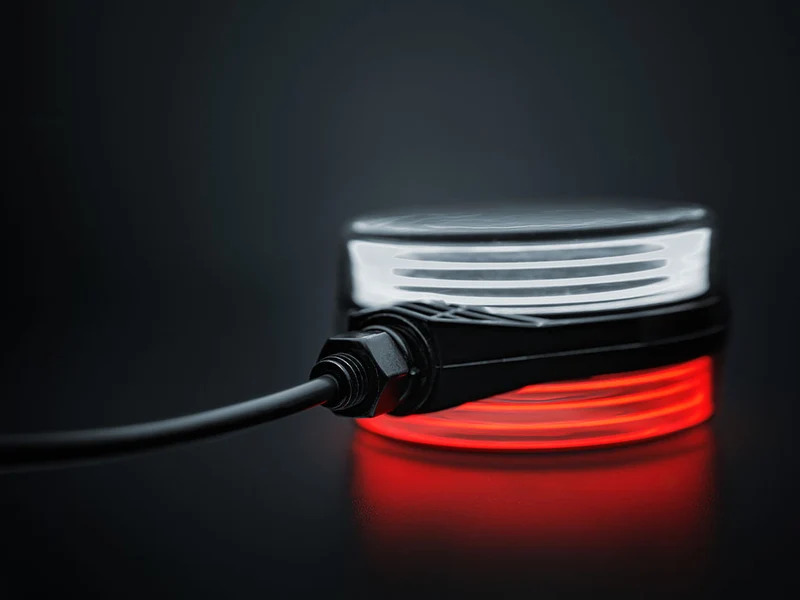 Strands FOR9T Luce a forma di lecca-lecca spagnolo / LED ambra, bianchi e rossi