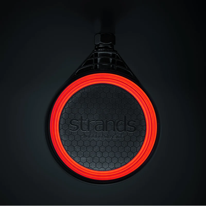 Strands FOR9T Luce a forma di lecca-lecca spagnolo / LED ambra, bianchi e rossi