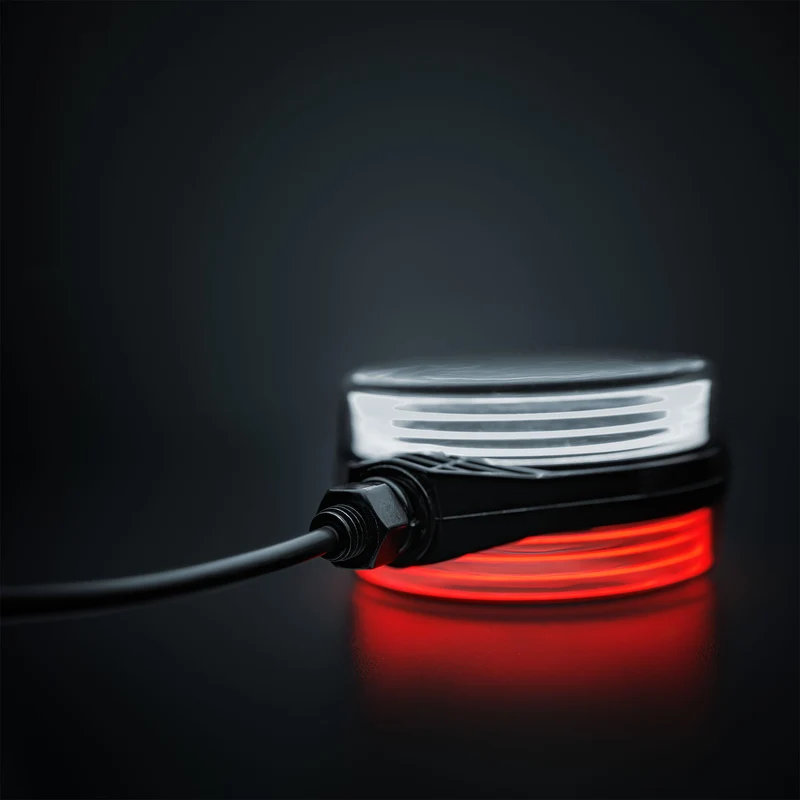 Strands FOR9T Luce a forma di lecca-lecca spagnolo / LED ambra, bianchi e rossi