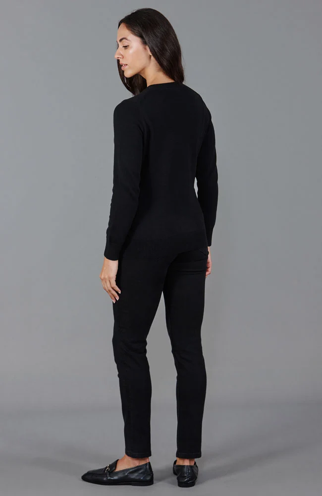 Womens Cotton Crew Neck Jumper