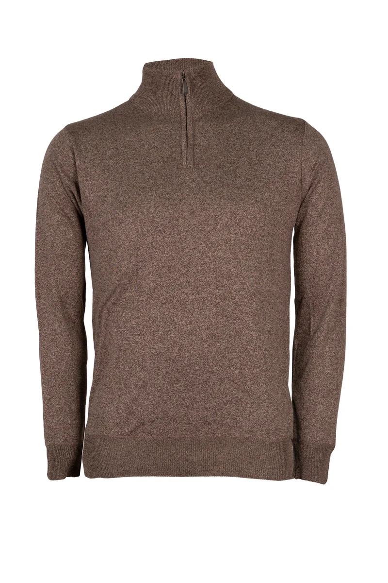 Pullover uomo mezza zip in scatola regalo