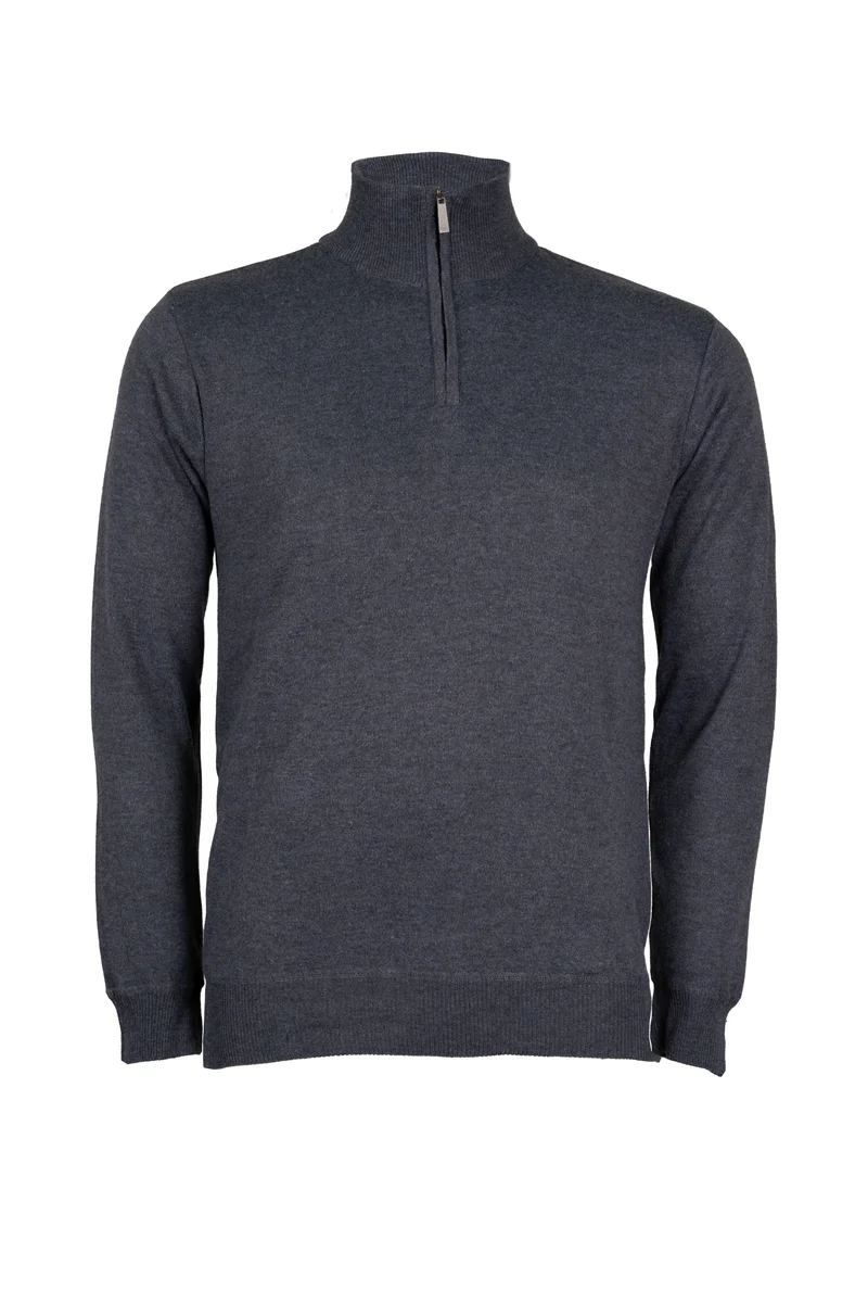 Pullover uomo mezza zip in scatola regalo