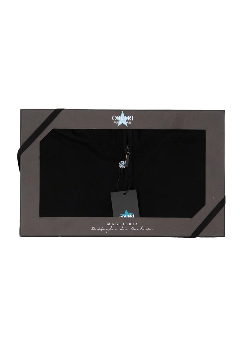 Pullover uomo mezza zip in scatola regalo