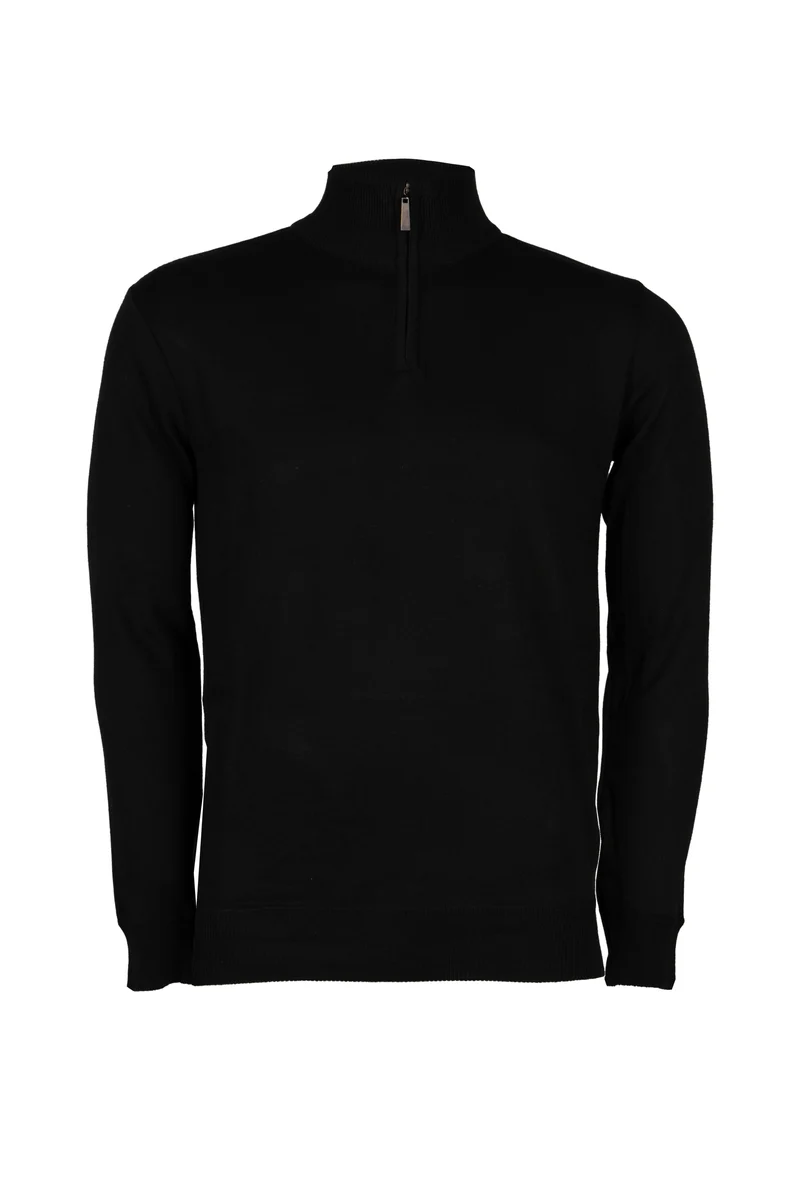 Pullover uomo mezza zip in scatola regalo