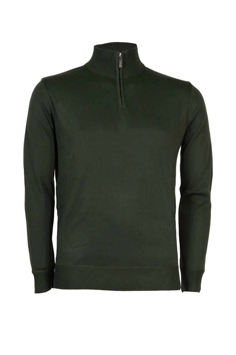 Pullover uomo mezza zip in scatola regalo