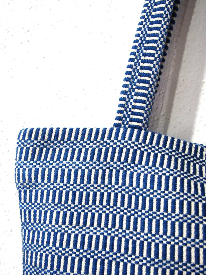Borsa a spalla in Tessuto, Bisaccia, 5 Colori, Tintura Naturale