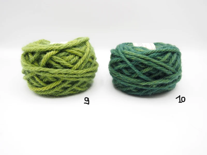 Gomitolo 100% Lana Sarda (100gr.), 13 colori, filato spesso, Tintura Naturale