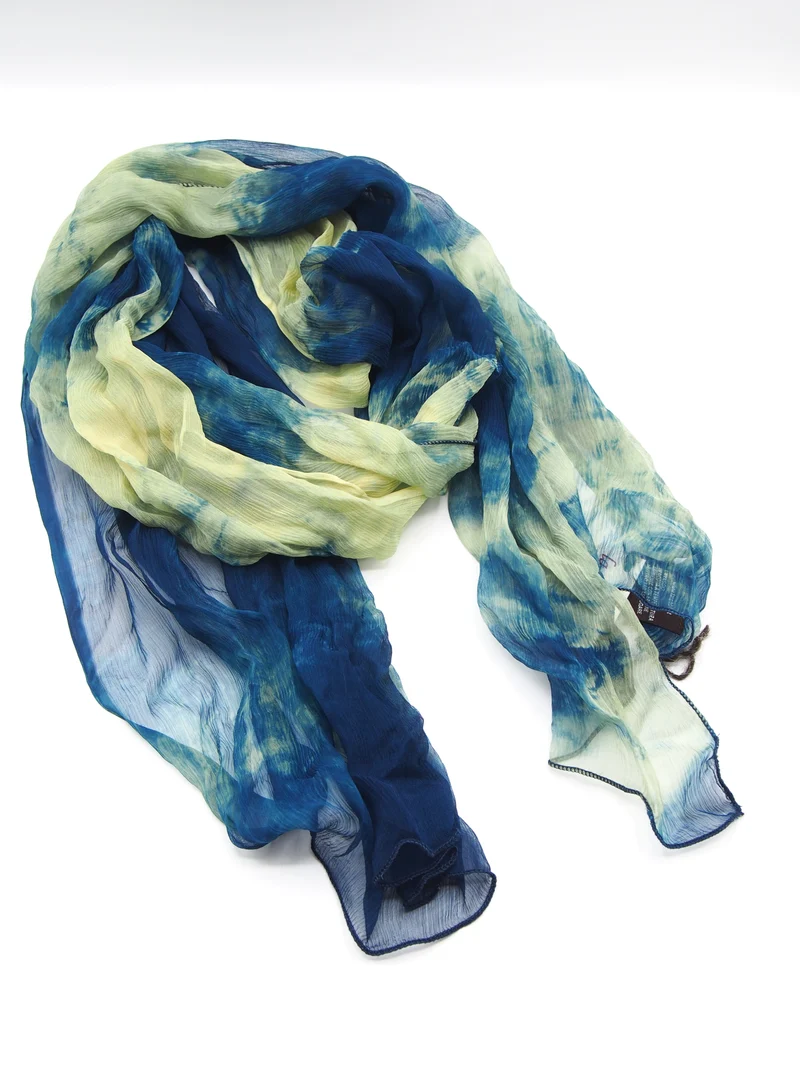 Sciarpa media 100% Seta, 20 colori, Tintura Naturale