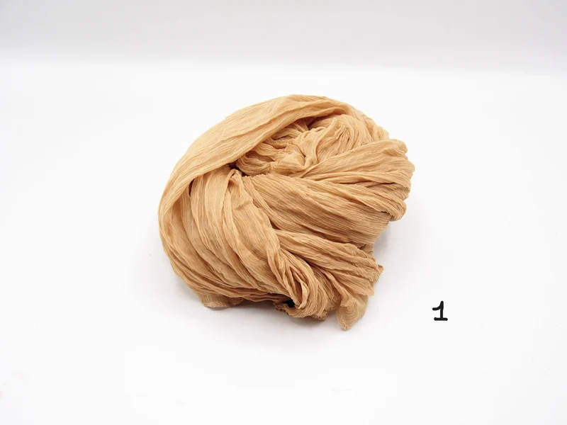 Stola/Sciarpa grande 100%Seta, 8 tonalità, Tintura Naturale