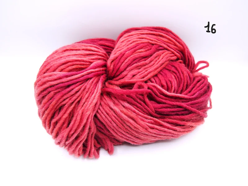 Matassa 100% Lana Merinos "Nuvola" (250 gr.), 21 colori, Tintura Naturale