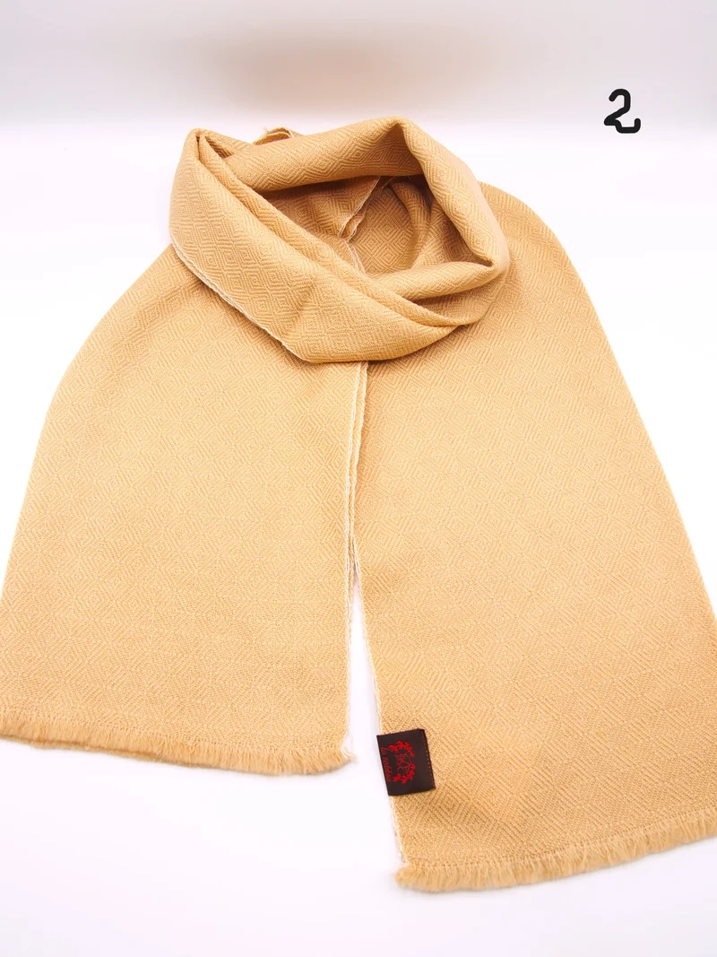 Sciarpa 100% Lana Merino, 7 colori, Tintura Naturale