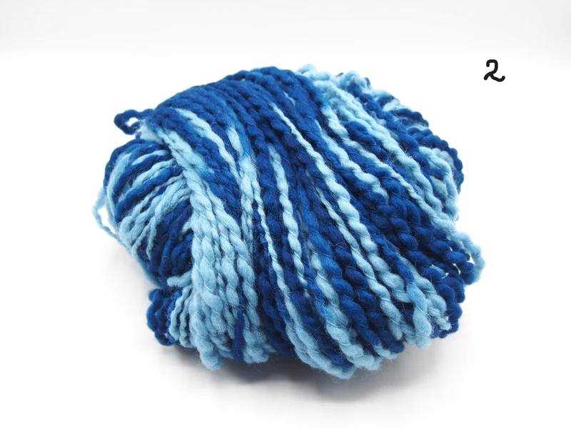 Matassa (250 gr.) Lana 100%, 5 colori, FINE SERIE, Tintura Naturale
