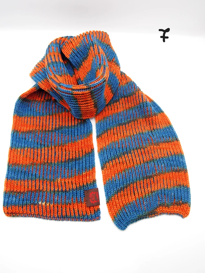 Sciarpa 100% Lana Merino, 7 varianti, Tintura Naturale