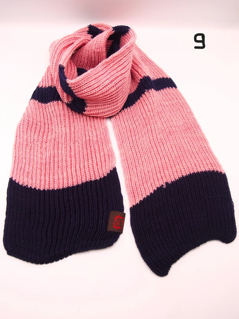 Sciarpa 100% Lana Merino, 7 varianti, Tintura Naturale
