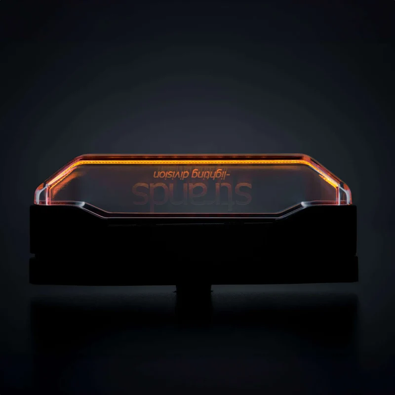 Luce di segnalazione Strands Firefly See Me Amber con stroboscopio