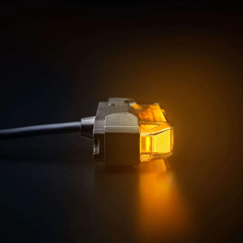 Luce di segnalazione Strands Firefly See Me Amber con stroboscopio