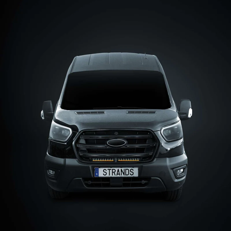 Kit griglia barra luminosa Strands Twin D-Line da 10" per Ford Transit 2019-