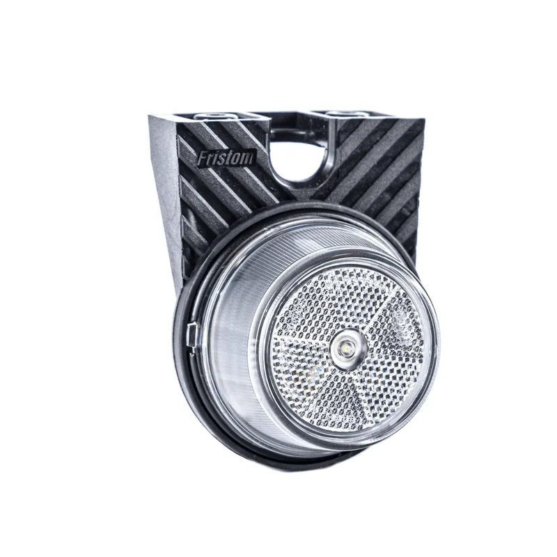 Luci di segnalazione a LED rotonde Fristom FT-059 con riflettore e staffa