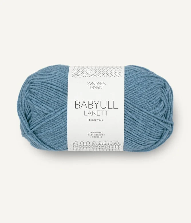 sandnes garn babyull lanett
