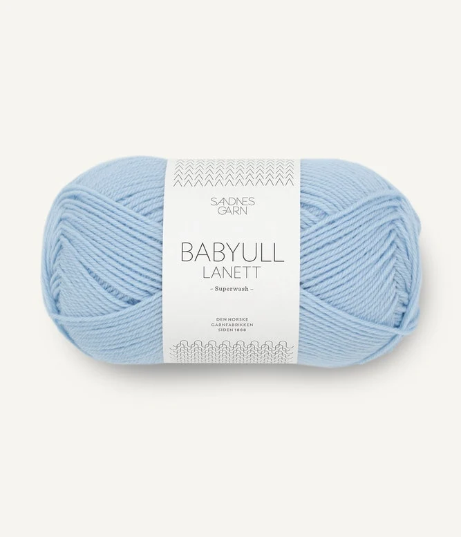 sandnes garn babyull lanett