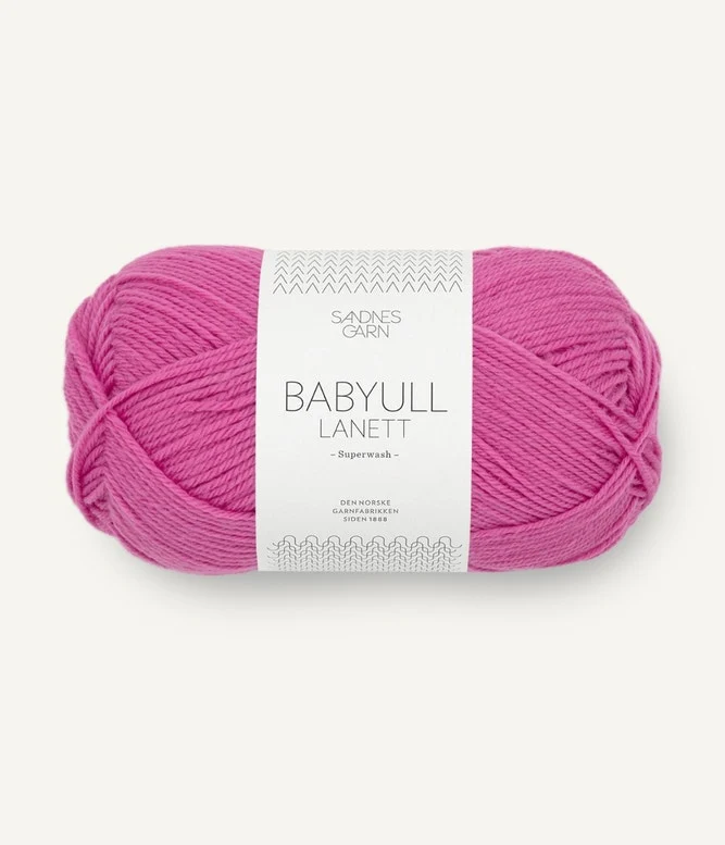 sandnes garn babyull lanett