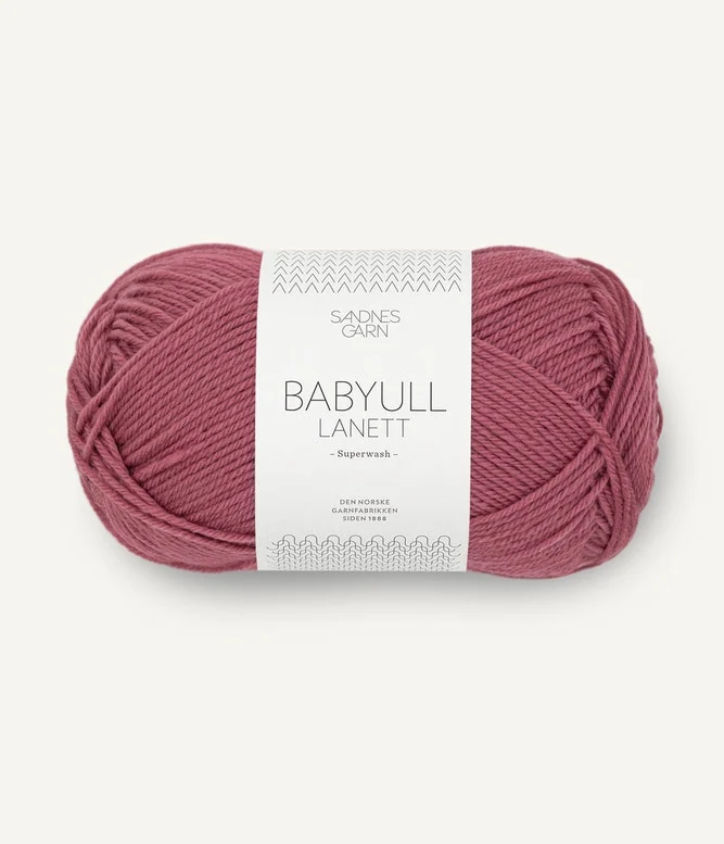 sandnes garn babyull lanett