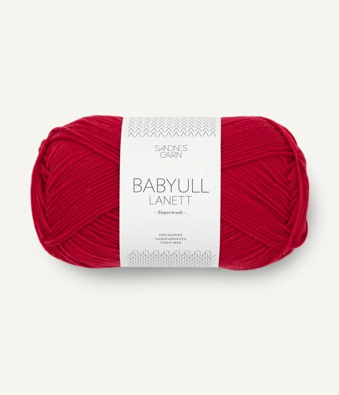 sandnes garn babyull lanett