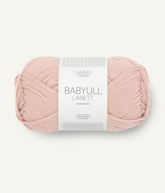 sandnes garn babyull lanett